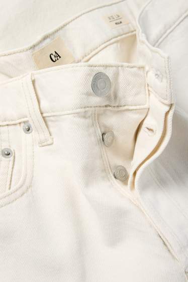 Bărbați - Regular jeans - alb-crem