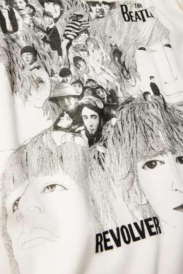 Bărbați - Tricou - relaxed fit - The Beatles - alb