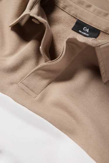 Men - Sweatshirt - taupe