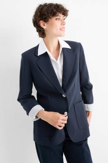 Femei - Blazer office - regular fit - albastru închis