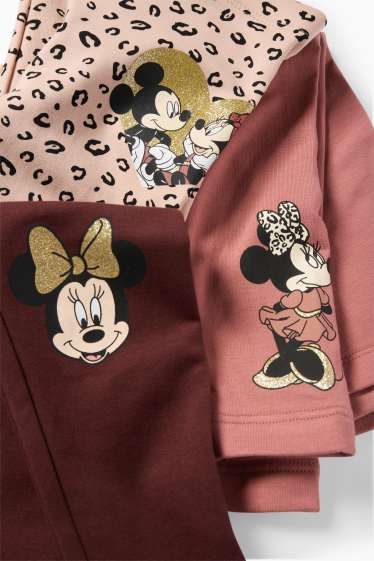 Copii - Fete - Multipack 3 buc. - Minnie Mouse - colanți termoizolanți - maro închis