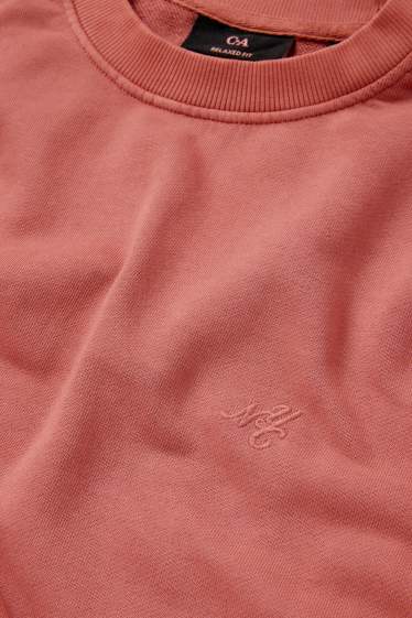 Men - Sweatshirt - dark orange