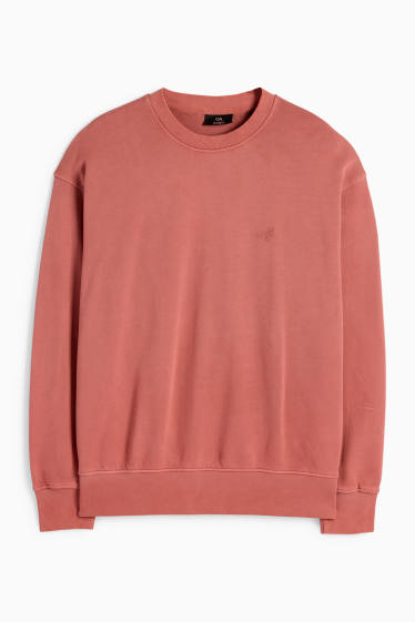 Men - Sweatshirt - dark orange
