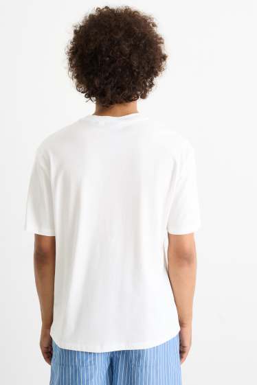Bărbați - Tricou - relaxed fit - alb