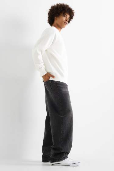 Bărbați - Baggy jeans - denim-gri închis