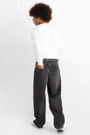 Bărbați - Baggy jeans - denim-gri închis