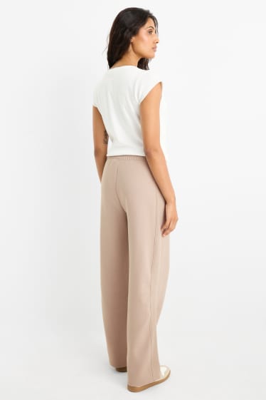 Femei - Pantaloni de trening - bej