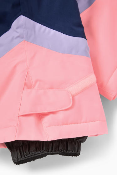 Copii - Fete - Pantaloni de schi - impermeabili - albastru închis
