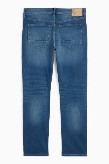 Bărbați - Slim jeans - Flex jog denim - LYCRA® - denim-albastru