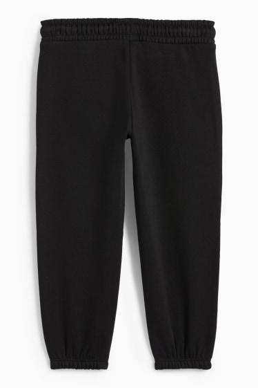 Copii - Băieți - Halloween - schelet - pantaloni de trening - glow in the dark - negru
