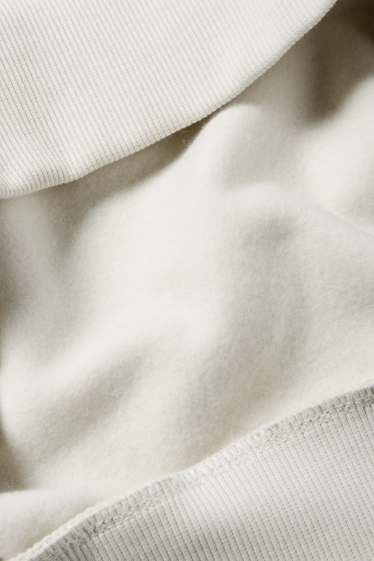 Herren - Sweatshirt - cremeweiß