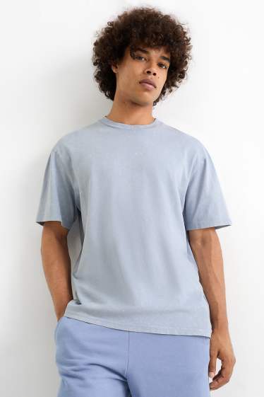 Bărbați - Tricou - relaxed fit - albastru deschis