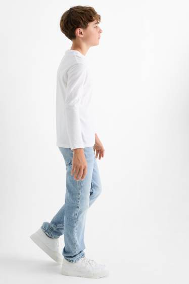Copii - Băieți - Multipack 2 perechi - straight jeans - denim-albastru deschis