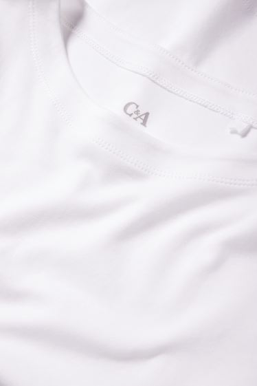 Dames - Longsleeve - regular fit - wit