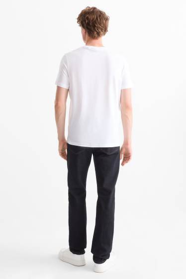 Bărbați - Straight jeans - LYCRA® - denim-albastru închis