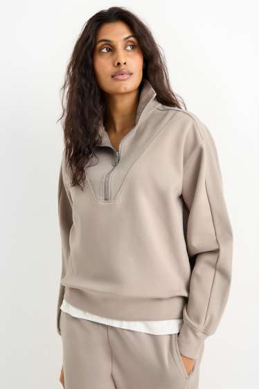 Dámské - Mikina  - světle béžová