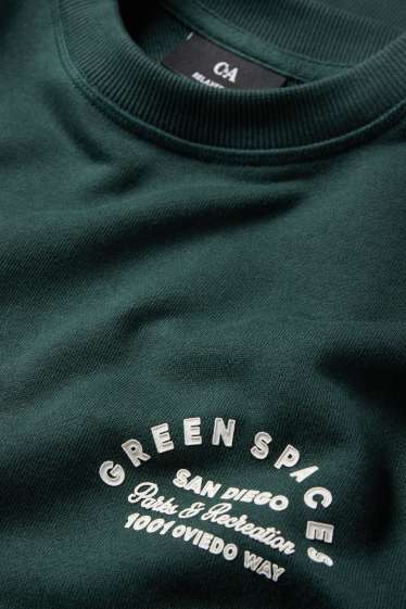 Men - Sweatshirt - dark green