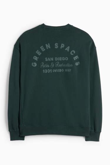 Men - Sweatshirt - dark green