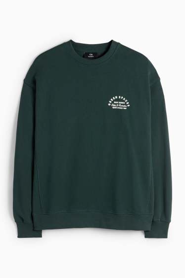 Men - Sweatshirt - dark green