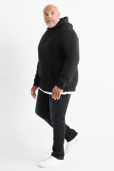 Bărbați - Slim jeans - Flex jog denim - LYCRA® - denim-gri închis