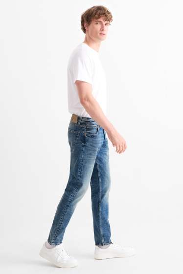 Bărbați - Slim Tapered Jeans - LYCRA® - denim-albastru deschis