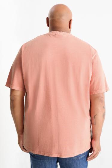 Bărbați - Tricou - relaxed fit - teracotă