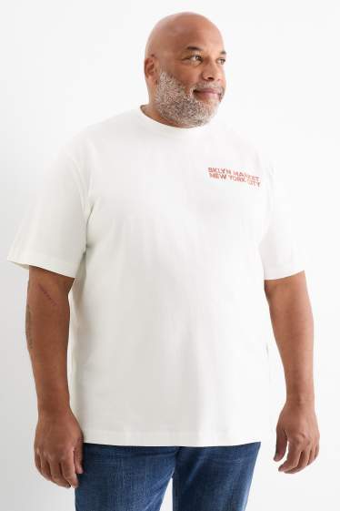 Bărbați - Tricou - relaxed fit - alb