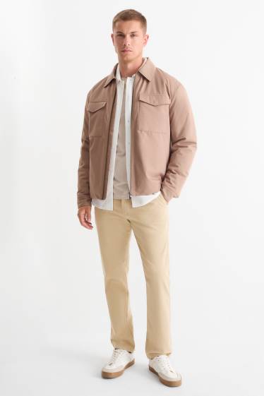 Bărbați - Chino - regular fit - bej