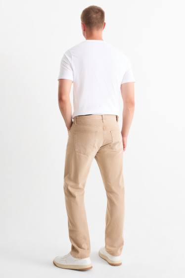 Bărbați - Regular jeans - bej deschis