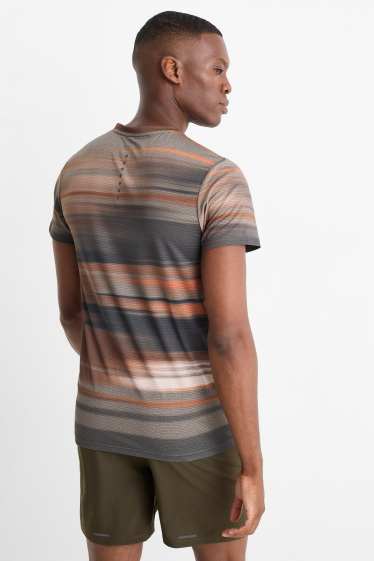 Bărbați - Tricou funcțional - cu model - maro