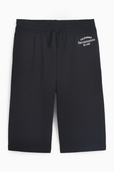 Children Girls - California - sweat Bermuda shorts - black