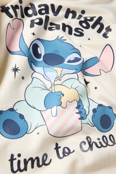 Copii - Fete - Lilo & Stitch - hanorac - alb-crem