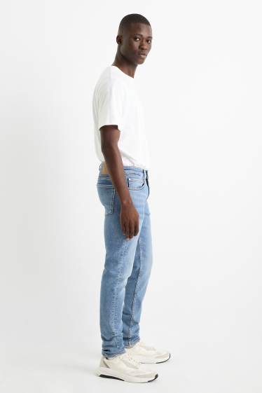 Bărbați - Skinny jeans - LYCRA® - denim-albastru