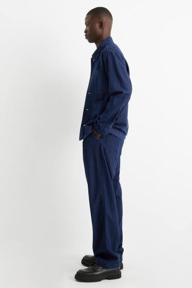 Bărbați - Relaxed jeans - chino - denim-albastru închis