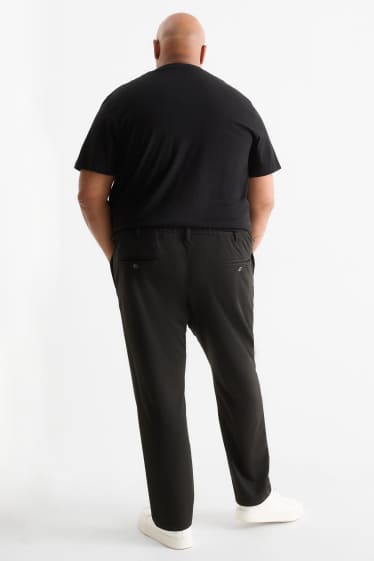 Bărbați - Chino - tapered fit - negru