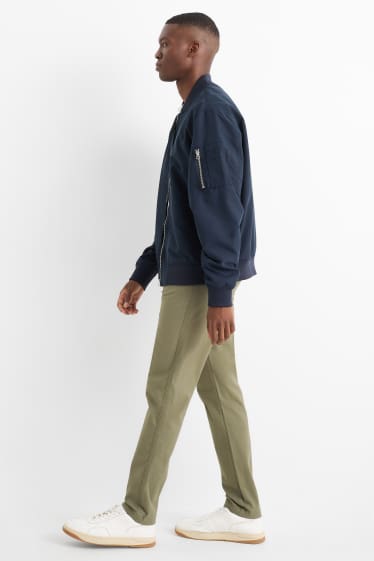 Bărbați - Chino - slim fit - kaki