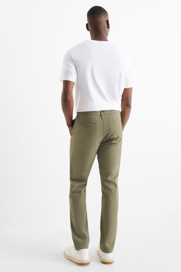 Bărbați - Chino - slim fit - kaki