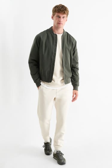 Bărbați - Pantaloni de trening - alb-crem