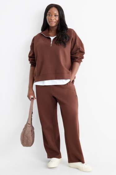 Femei - Pantaloni de trening - maro