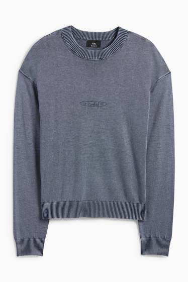 Heren - Trui - blauw