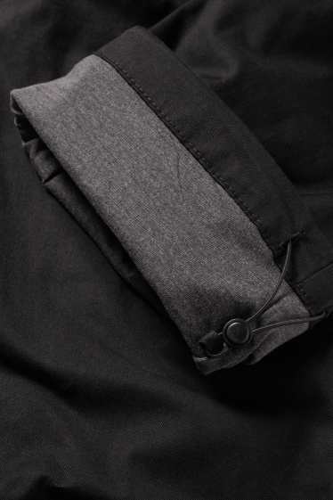 Bărbați - Pantaloni cargo termoizolanți - negru