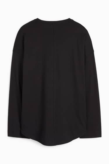 Femei - Tricou cu mânecă lungă  - negru