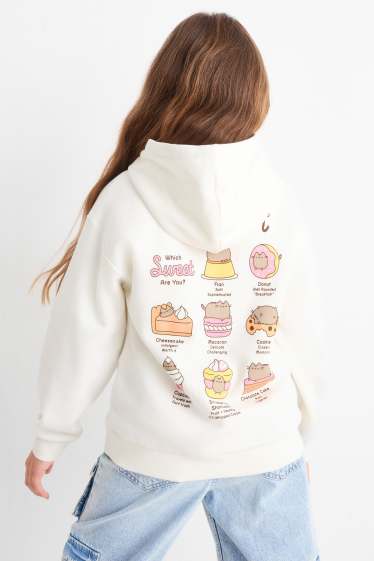 Copii - Fete - Pusheen - hanorac - alb