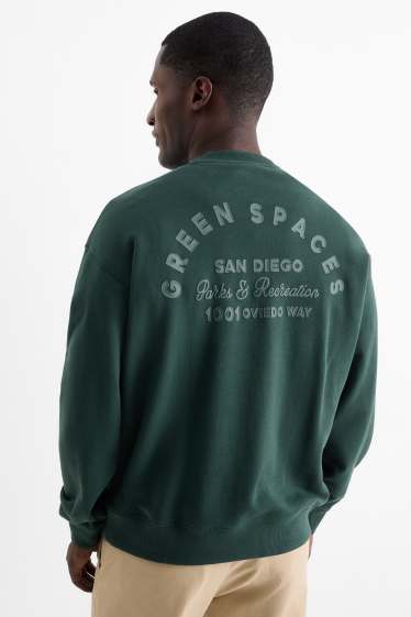 Men - Sweatshirt - dark green