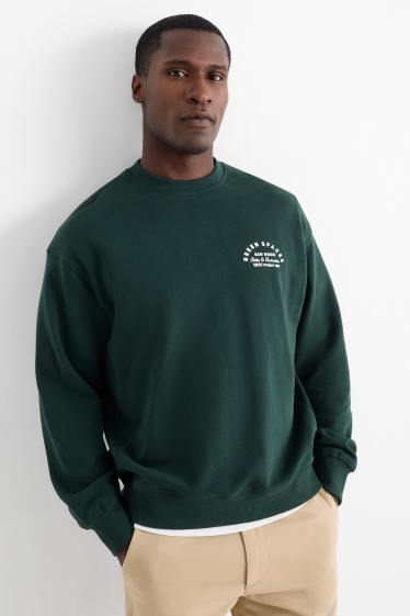 Men - Sweatshirt - dark green