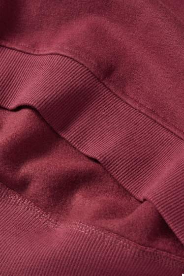 Copii - Fete - Sacramento - set - bluză de molton și pantaloni de trening - 2 piese - bordo