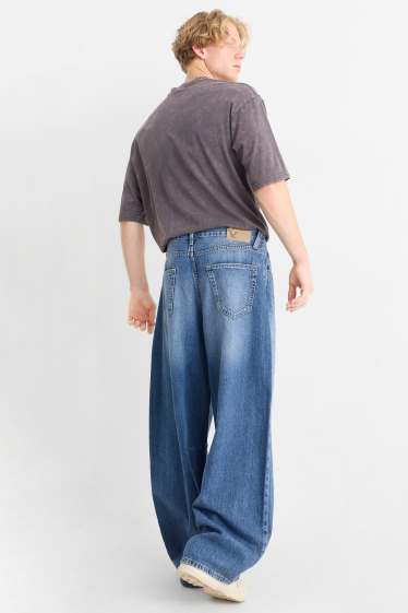 Bărbați - Balloon jeans - denim-albastru