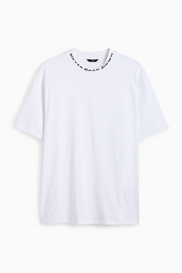Bărbați - Tricou - relaxed fit - alb