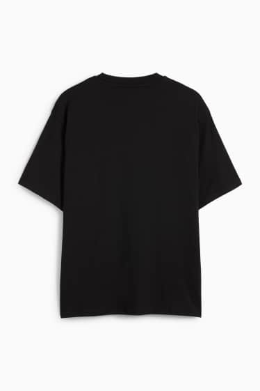 Bărbați - Tricou - relaxed fit - negru