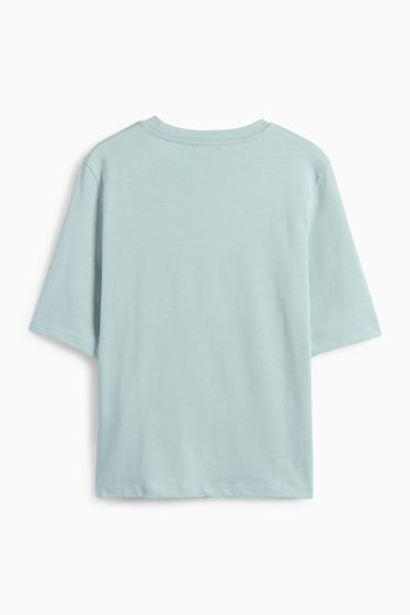 Femei - Tricou - regular fit - albastru deschis